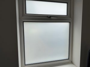 Firefighters Charity Frosted Window Film