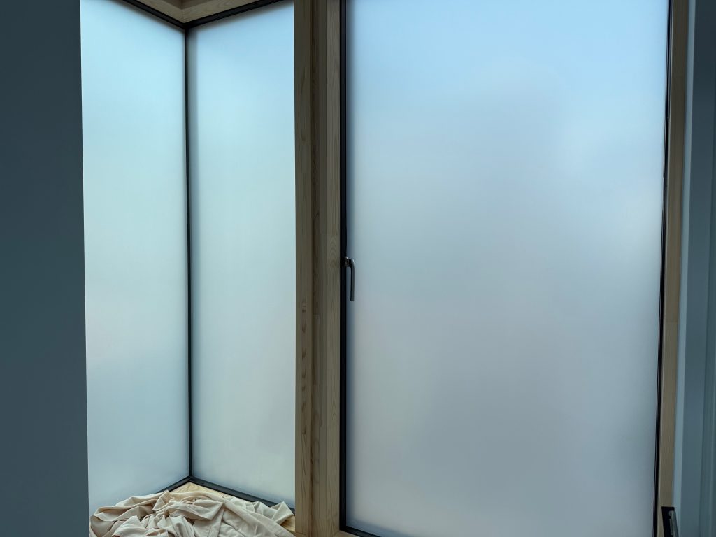 Frosted Window Film Bathroom Crediton