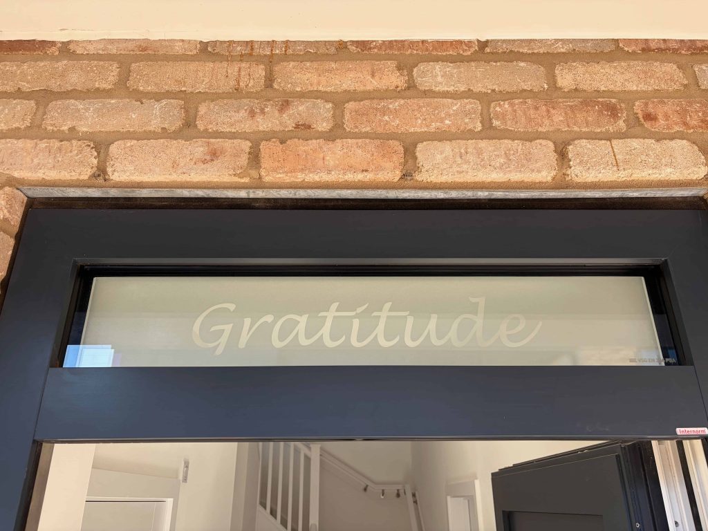 Bespoke Etched House Signs